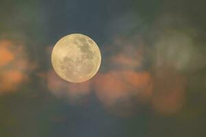 Moon in the night sky , Background photo