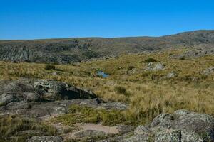 Quebrada del Condorito  National Park landscape,Cordoba province, Argentina photo