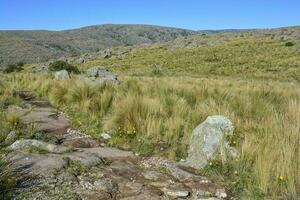 Quebrada del Condorito  National Park landscape,Cordoba province, Argentina photo