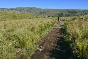 Quebrada del Condorito  National Park landscape,Cordoba province, Argentina photo