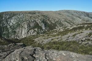 Quebrada del Condorito  National Park landscape,Cordoba province, Argentina photo