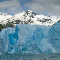 perito moreno glaciar, los glaciares nacional parque, Papa Noel cruz provincia, Patagonia argentina. foto