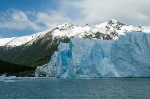 Perito Moreno Glacier, Los Glaciares National Park, Santa Cruz Province, Patagonia Argentina. photo