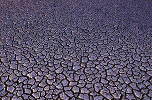 Broken soil in Pampas environment , La pampa Province, Patagonia, Argentina. photo