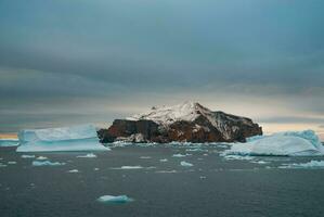 Ice Landscape of the Antarctic sector, near the Paulet Island photo