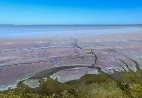 Salt mine in La Pampa, Argentina photo