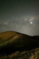 Lihue Calel National Park, Night Landscape, La Pampa, Argentina photo