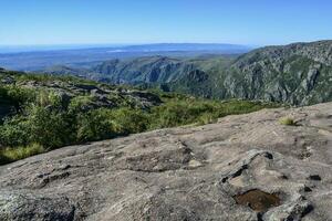 Quebrada del Condorito  National Park landscape,Cordoba province, Argentina photo