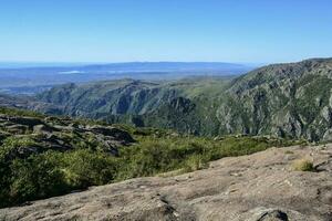 quebrada del condorito nacional parque paisaje, córdoba provincia, argentina foto