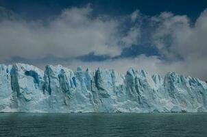 perito moreno glaciar, los glaciares nacional parque, Papa Noel cruz provincia, Patagonia argentina. foto