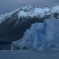 perito moreno glaciar, los glaciares nacional parque, Papa Noel cruz provincia, Patagonia argentina. foto