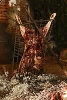 Lamb on the spit photo