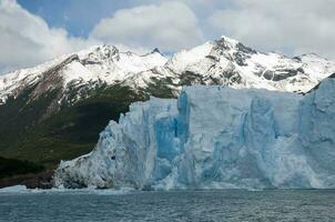 Perito Moreno Glacier, Los Glaciares National Park, Santa Cruz Province, Patagonia Argentina. photo