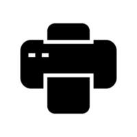 Printer Icon Vector Symbol Design Illustration