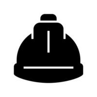 Mining Helmet Icon Vector Symbol Design Illustration