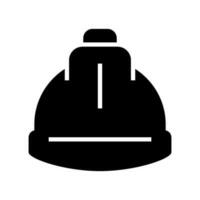 Mining Helmet Icon Vector Symbol Design Illustration