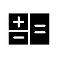 Calculator Icon Vector Symbol Design Illustration