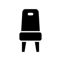 silla icono vector símbolo diseño ilustración
