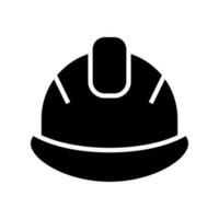 minería casco icono vector símbolo diseño ilustración