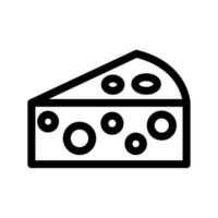 Cheese Icon Vector Symbol Design Illustration