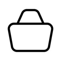 Basket Icon Vector Symbol Design Illustration