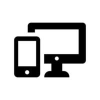 Devices Icon Vector Symbol Design Illustration