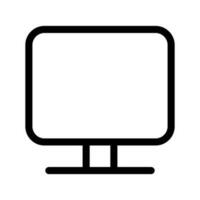 Pc Icon Vector Symbol Design Illustration