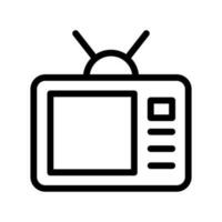 Tv Icon Vector Symbol Design Illustration