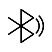 Bluetooth Icon Vector Symbol Design Illustration