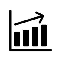 Graph Icon Vector Symbol Design Illustration