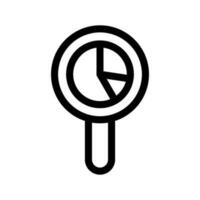 Analysis Icon Vector Symbol Design Illustration