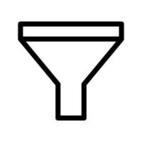 Filter Icon Vector Symbol Design Illustration