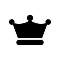 Crown Icon Vector Symbol Design Illustration