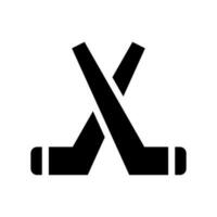 Ice Hockey Icon Vector Symbol Design Illustration