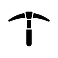 Pickaxe Icon Vector Symbol Design Illustration