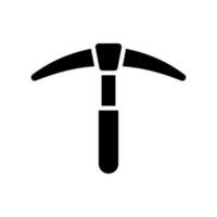 Pickaxe Icon Vector Symbol Design Illustration