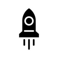 Rocket Icon Vector Symbol Design Illustration