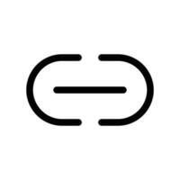 Unlink Icon Vector Symbol Design Illustration