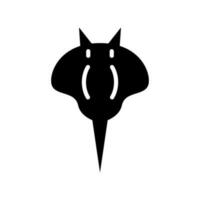 Stingray Icon Vector Symbol Design Illustration