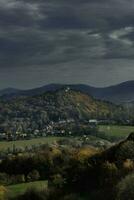 A view of the autumn landscape photo