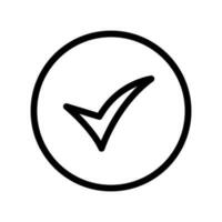 Verified Icon Vector Symbol Design Illustration