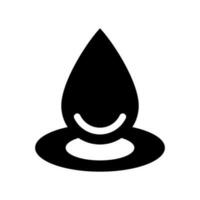 Water Drop Icon Vector Symbol Design Illustration