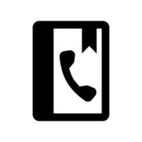 Contact Icon Vector Symbol Design Illustration