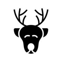 Deer Icon Vector Symbol Design Illustration