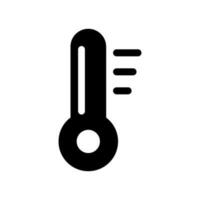 temperatura icono vector símbolo diseño ilustración