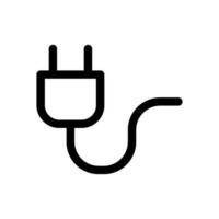 Plug Icon Vector Symbol Design Illustration