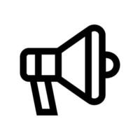 Megaphone Icon Vector Symbol Design Illustration