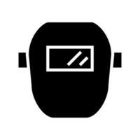 Welding Helmet Icon Vector Symbol Design Illustration