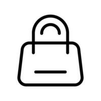 Bag Icon Vector Symbol Design Illustration