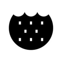 Cookie Icon Vector Symbol Design Illustration
